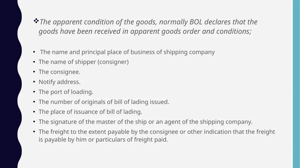 TRANSPORTatıon DOcUMENTS GENERAL INFO We all know, - slide 12 of 41