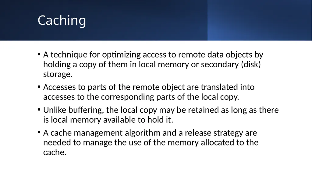 IN5020 - Distributed Systems Group Session Topic 2 - slide 10 of 20