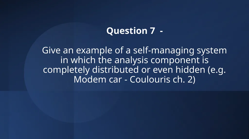 IN5020 - Distributed Systems Group Session Topic 2 - slide 17 of 20