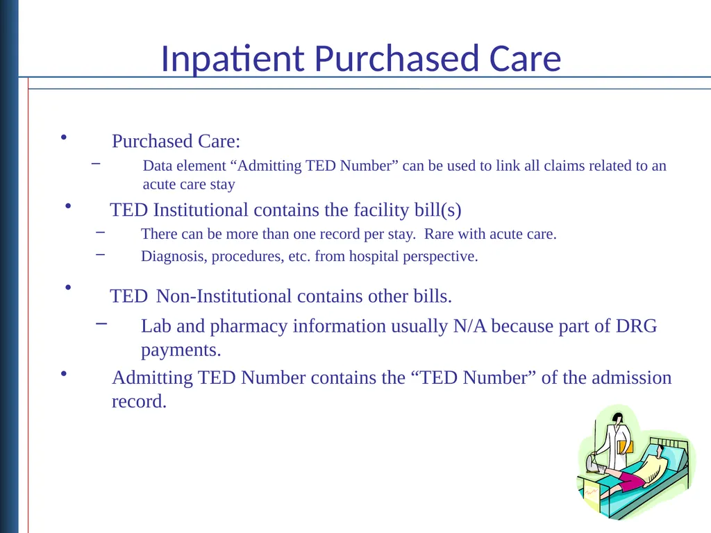Data Linkages for DaVINCI Objectives Describe - slide 27 of 29