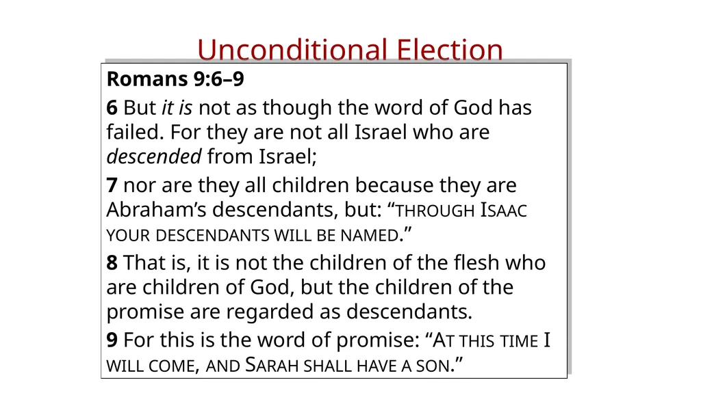 Session 2-A What’s So Great About Unconditional - slide 12 of 39