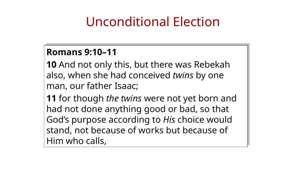 Session 2-A What’s So Great About Unconditional - slide 13 of 39