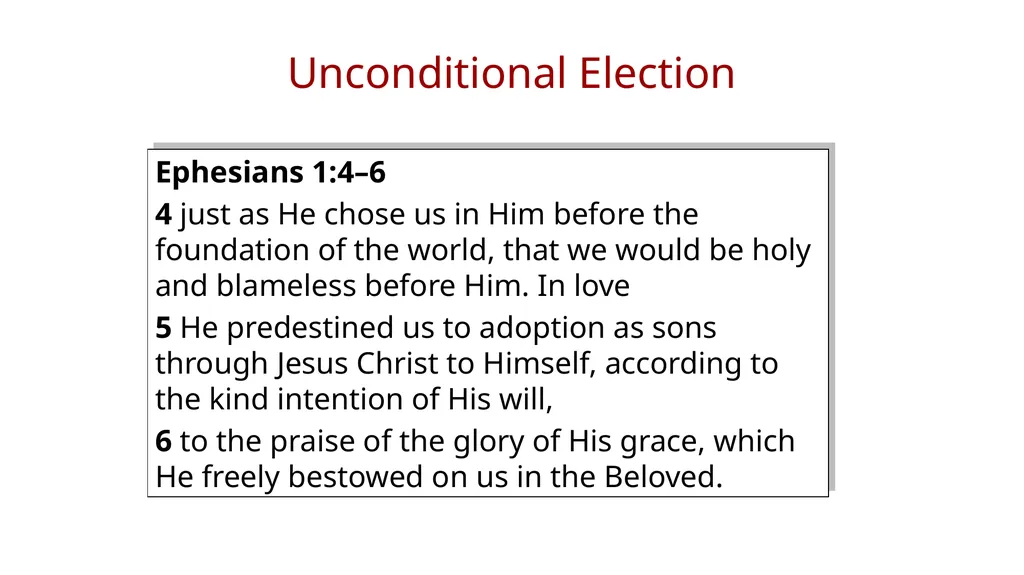Session 2-A What’s So Great About Unconditional - slide 14 of 39