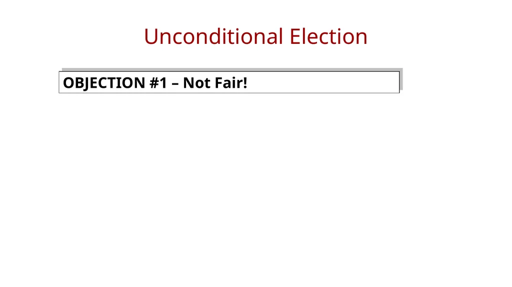 Session 2-A What’s So Great About Unconditional - slide 15 of 39