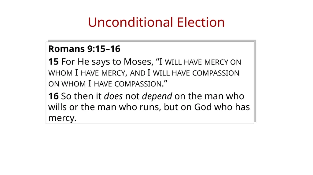Session 2-A What’s So Great About Unconditional - slide 19 of 39