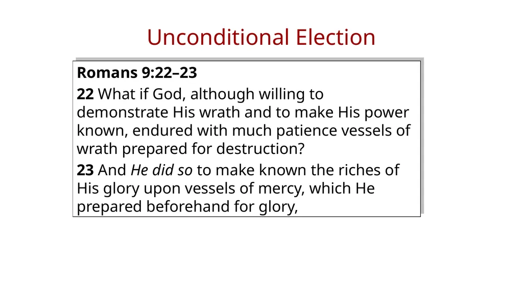 Session 2-A What’s So Great About Unconditional - slide 28 of 39