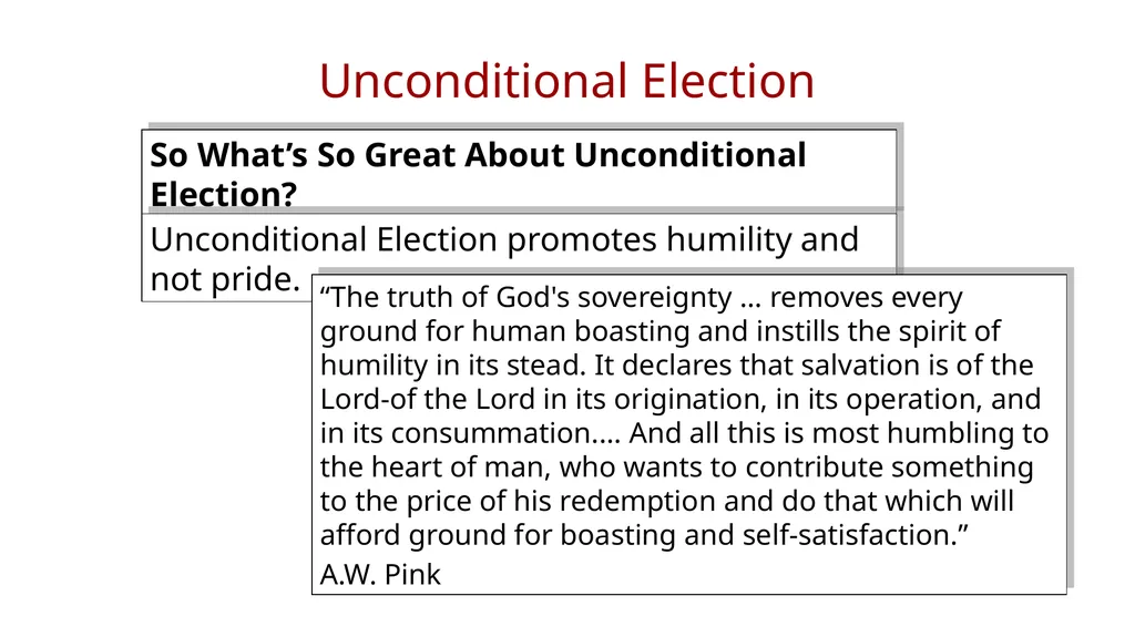 Session 2-A What’s So Great About Unconditional - slide 30 of 39