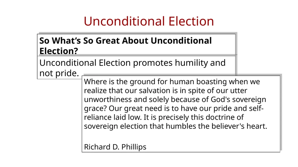 Session 2-A What’s So Great About Unconditional - slide 31 of 39