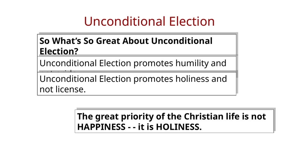 Session 2-A What’s So Great About Unconditional - slide 34 of 39
