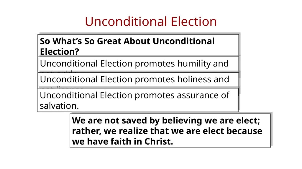 Session 2-A What’s So Great About Unconditional - slide 35 of 39