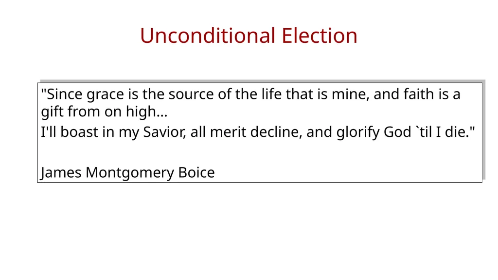 Session 2-A What’s So Great About Unconditional - slide 37 of 39