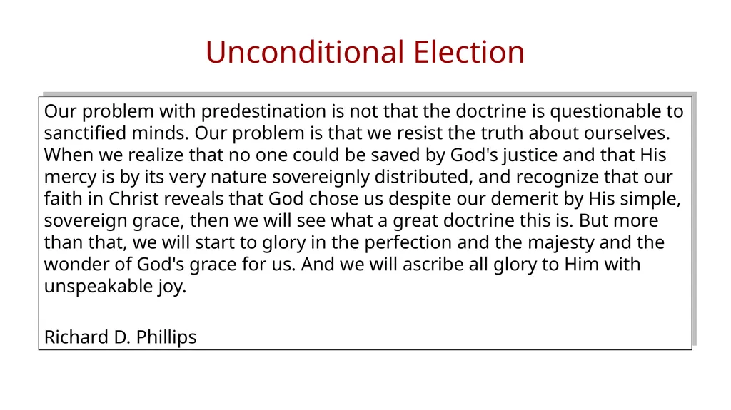 Session 2-A What’s So Great About Unconditional - slide 39 of 39