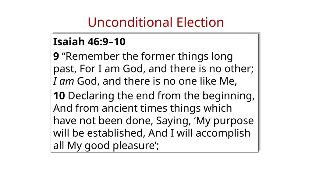 Session 2-A What’s So Great About Unconditional - slide 6 of 39