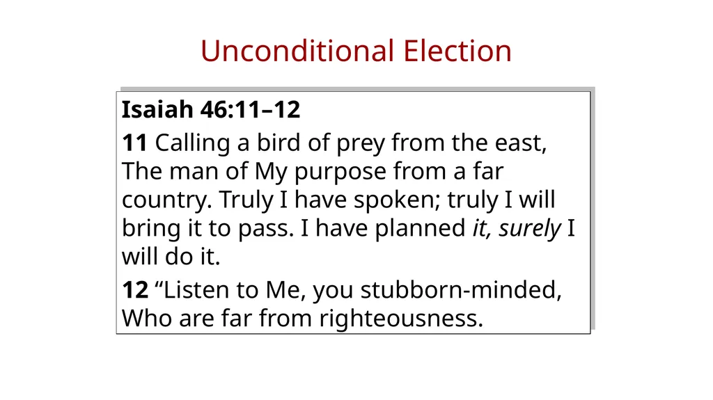 Session 2-A What’s So Great About Unconditional - slide 7 of 39