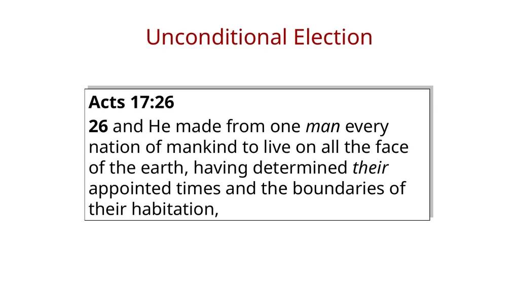 Session 2-A What’s So Great About Unconditional - slide 8 of 39