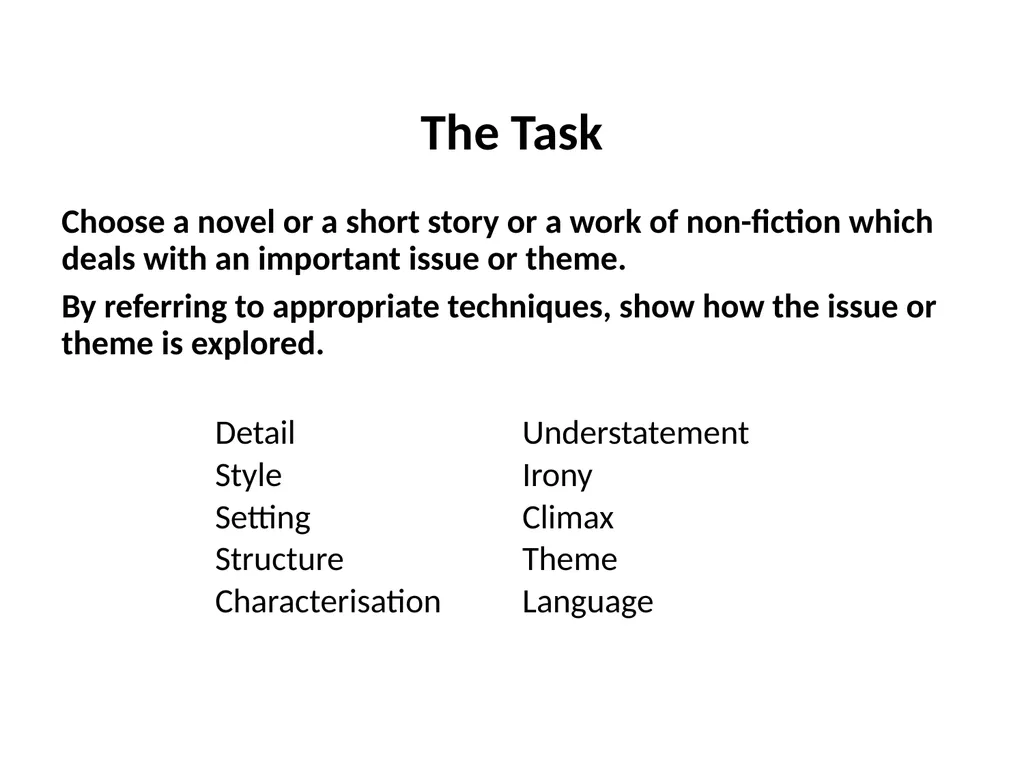 A Hanging – George Orwell George Orwell - - slide 43 of 61