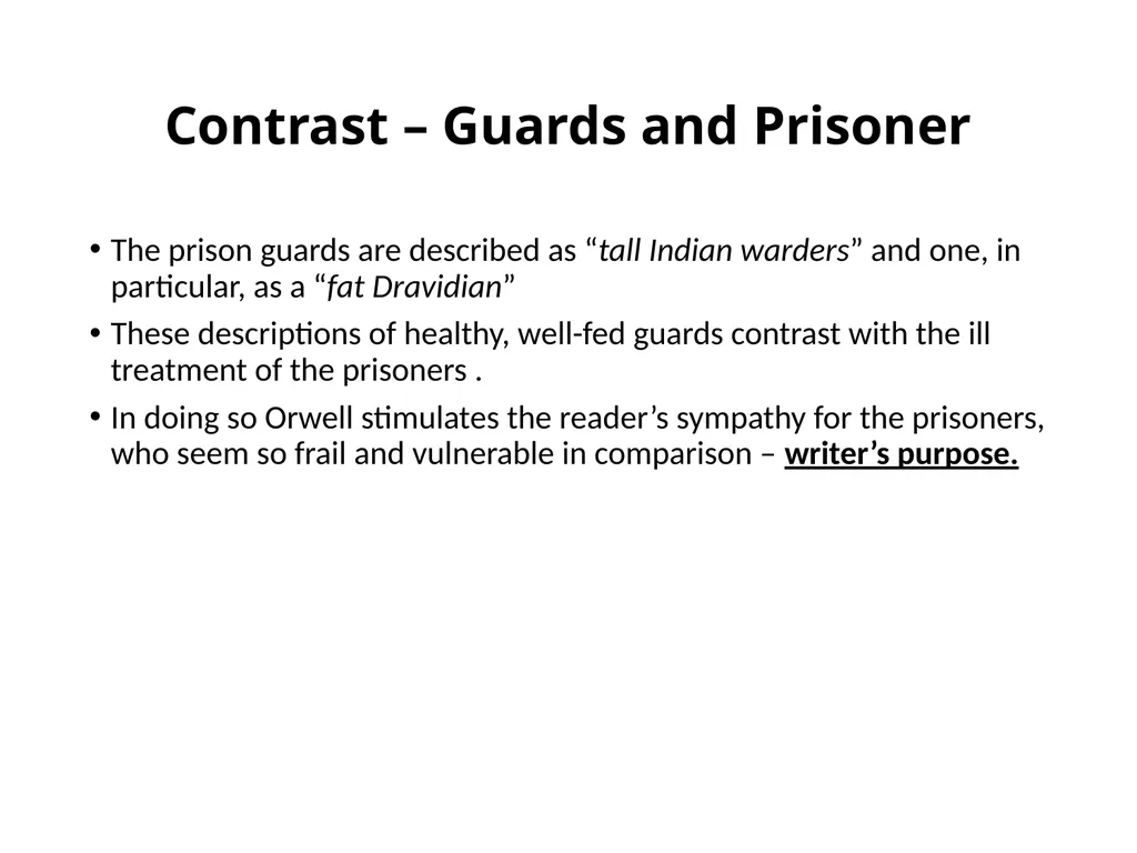 A Hanging – George Orwell George Orwell - - slide 13 of 61