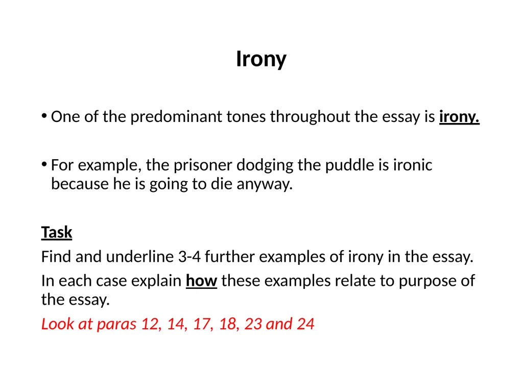 A Hanging – George Orwell George Orwell - - slide 25 of 61