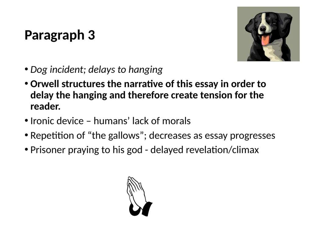 A Hanging – George Orwell George Orwell - - slide 52 of 61