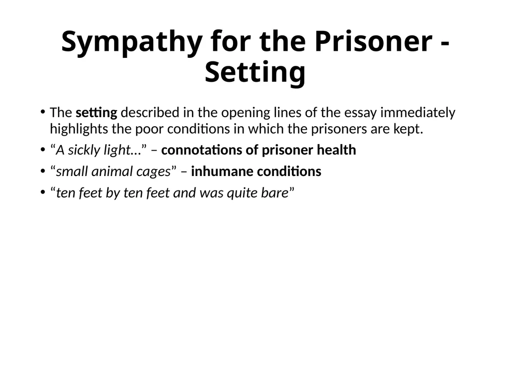 A Hanging – George Orwell George Orwell - - slide 10 of 61