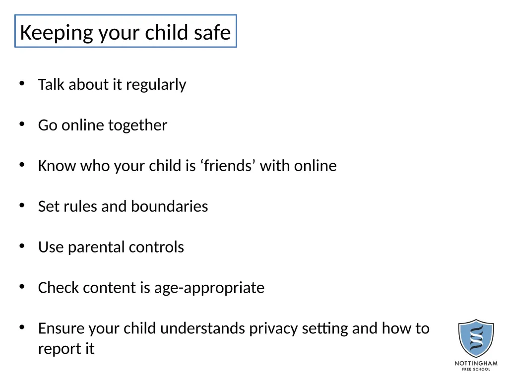 Welcome to the parents’ forum Facts Social media - slide 11 of 14