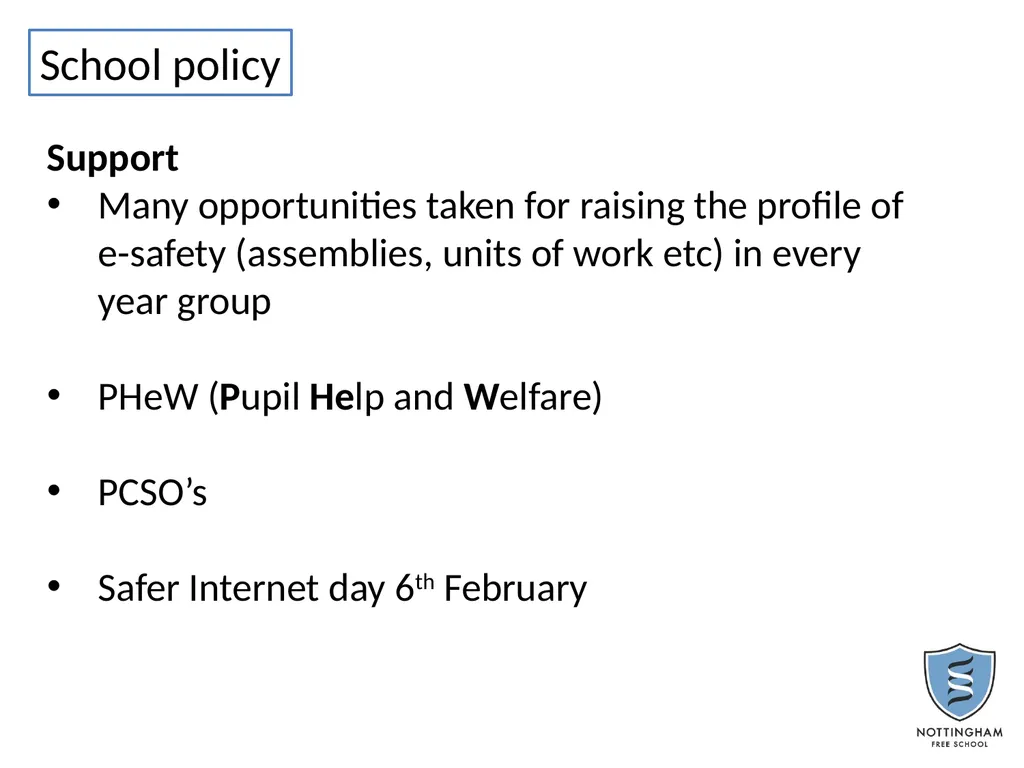 Welcome to the parents’ forum Facts Social media - slide 14 of 14