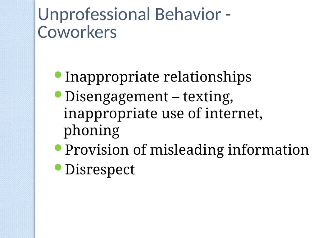 Development of Your Professional Self Carol - slide 11 of 14
