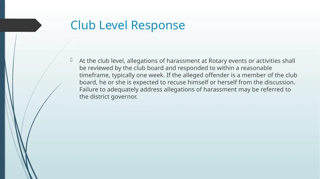 Abuse and Harassment District 6510 Overview - slide 10 of 25