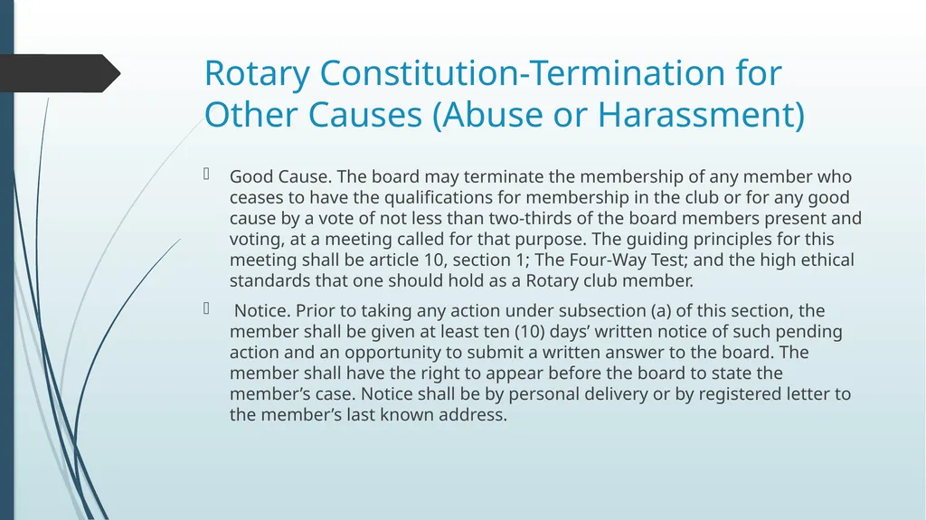 Abuse and Harassment District 6510 Overview - slide 11 of 25