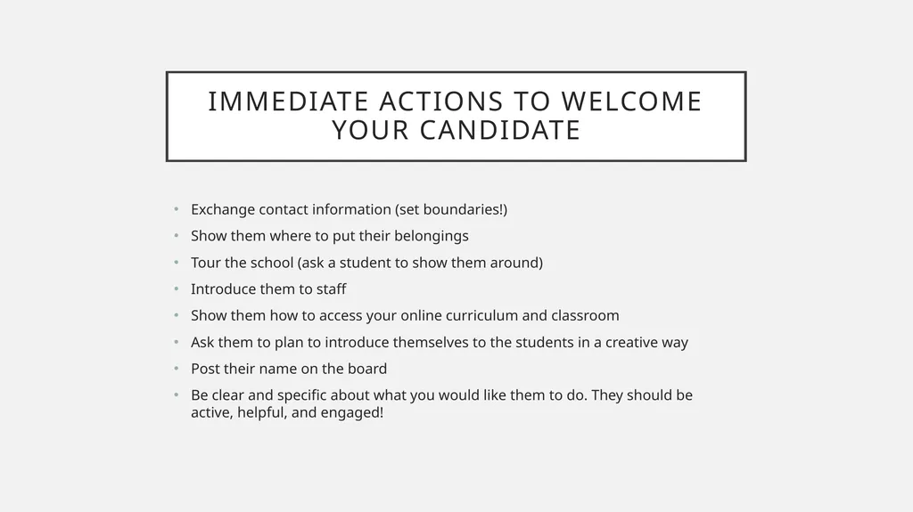 Cooperating teacher orientation Spring 2024 CI 401 - slide 16 of 20