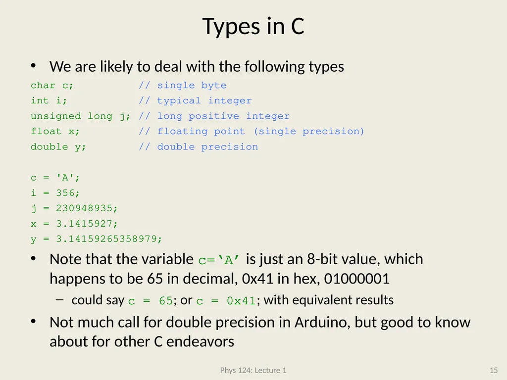 Physics 124: Lecture 1 Course Structure Crash - slide 15 of 24
