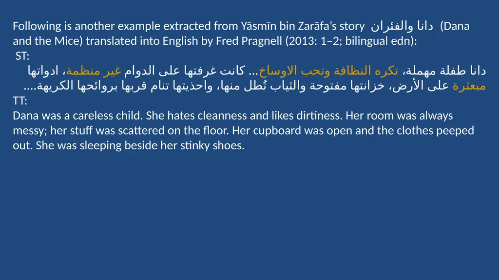Prepared by: Mohammed Ali Ayad Lexical semantics - slide 24 of 27