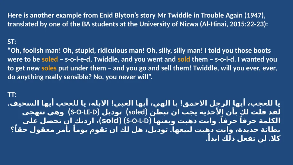Prepared by: Mohammed Ali Ayad Lexical semantics - slide 25 of 27