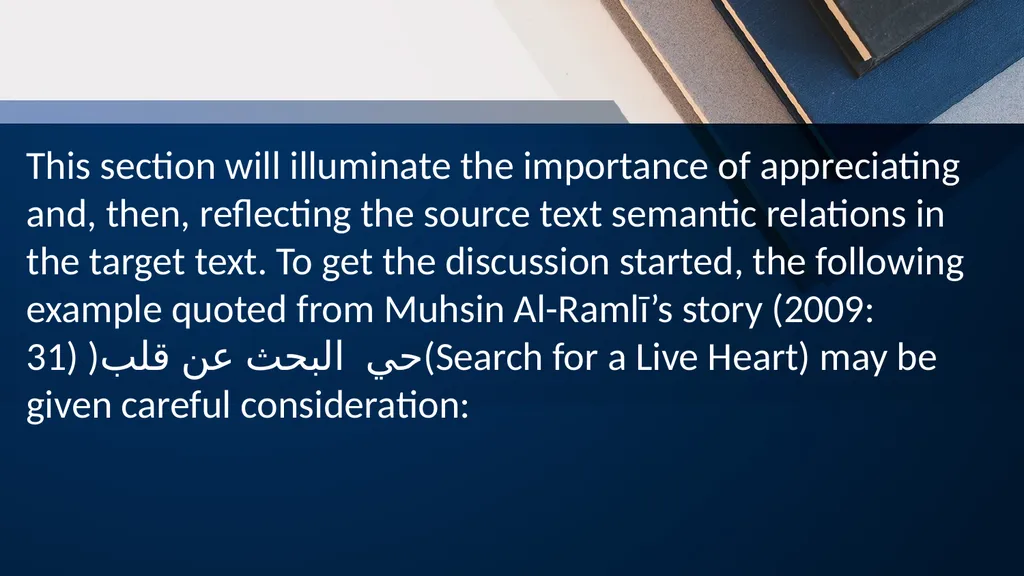 Prepared by: Mohammed Ali Ayad Lexical semantics - slide 19 of 27