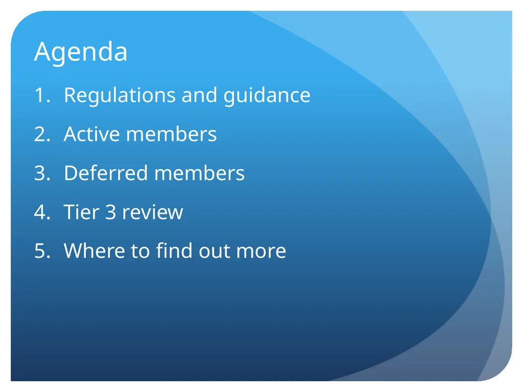 Understanding… Local Government Pension Scheme Ill - slide 3 of 50
