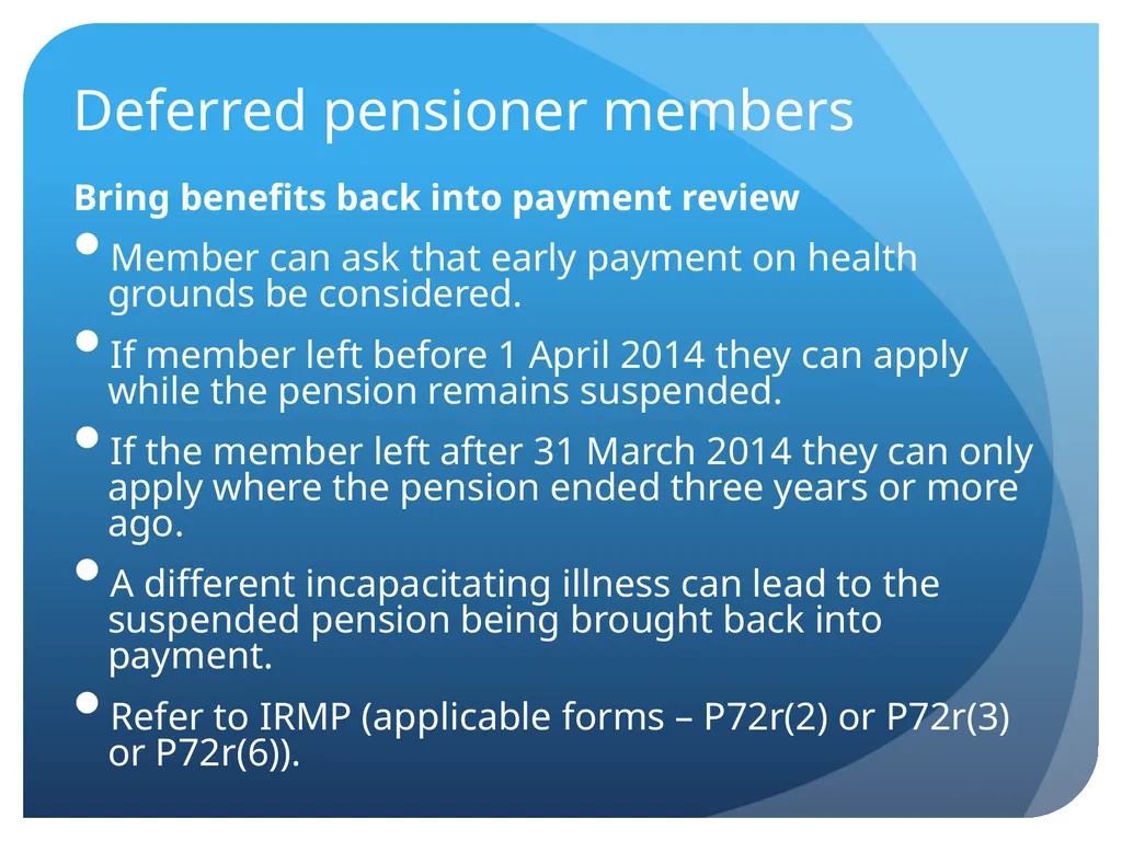 Understanding… Local Government Pension Scheme Ill - slide 42 of 50