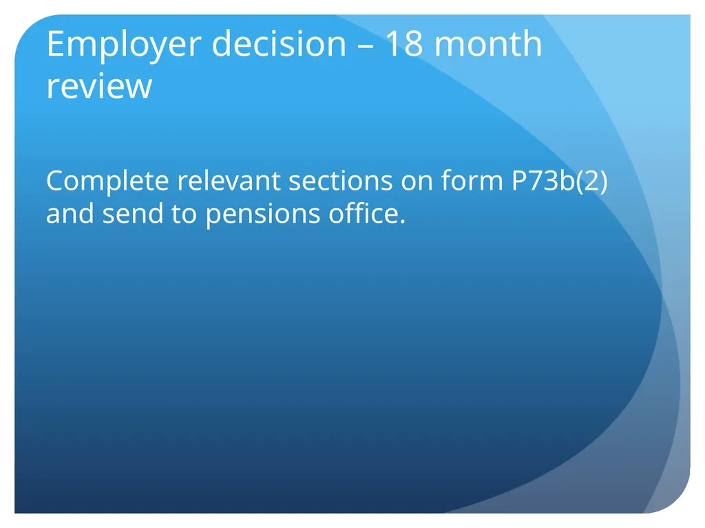 Understanding… Local Government Pension Scheme Ill - slide 46 of 50
