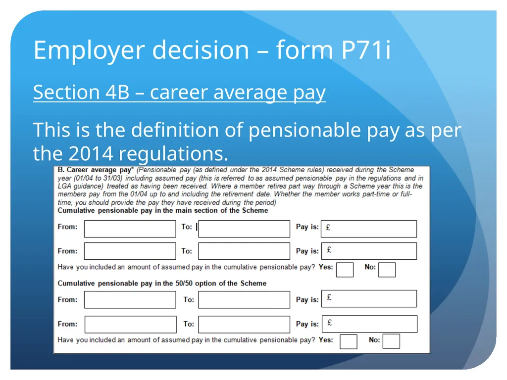 Understanding… Local Government Pension Scheme Ill - slide 25 of 50