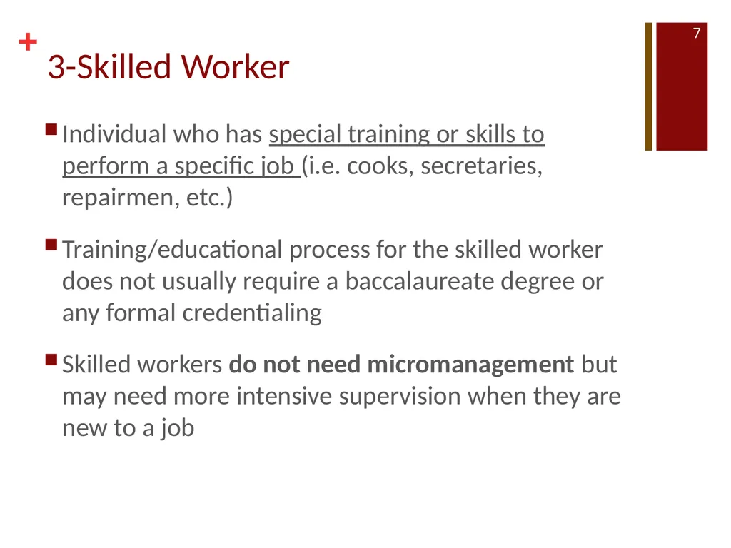 HUMAN RESOURCES NUTR 468 SPRING 2017 TYPES OF - slide 7 of 48
