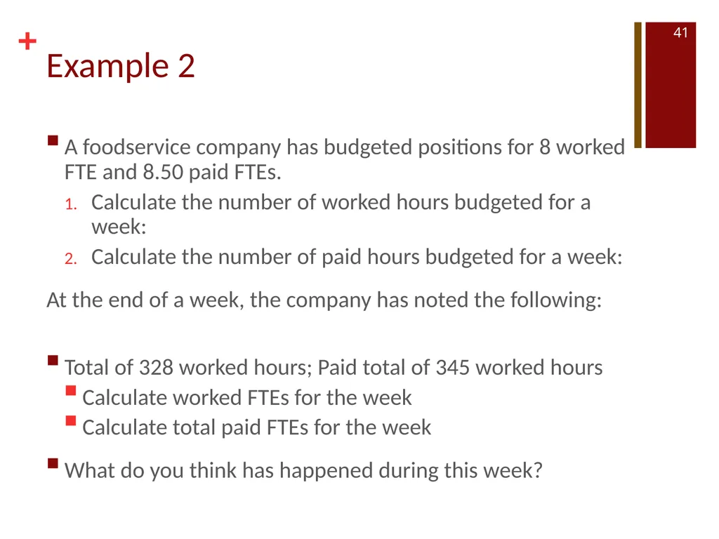 HUMAN RESOURCES NUTR 468 SPRING 2017 TYPES OF - slide 41 of 48