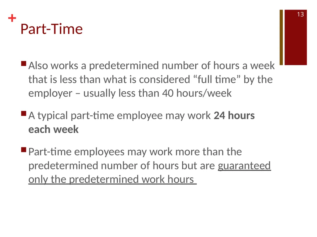 HUMAN RESOURCES NUTR 468 SPRING 2017 TYPES OF - slide 13 of 48