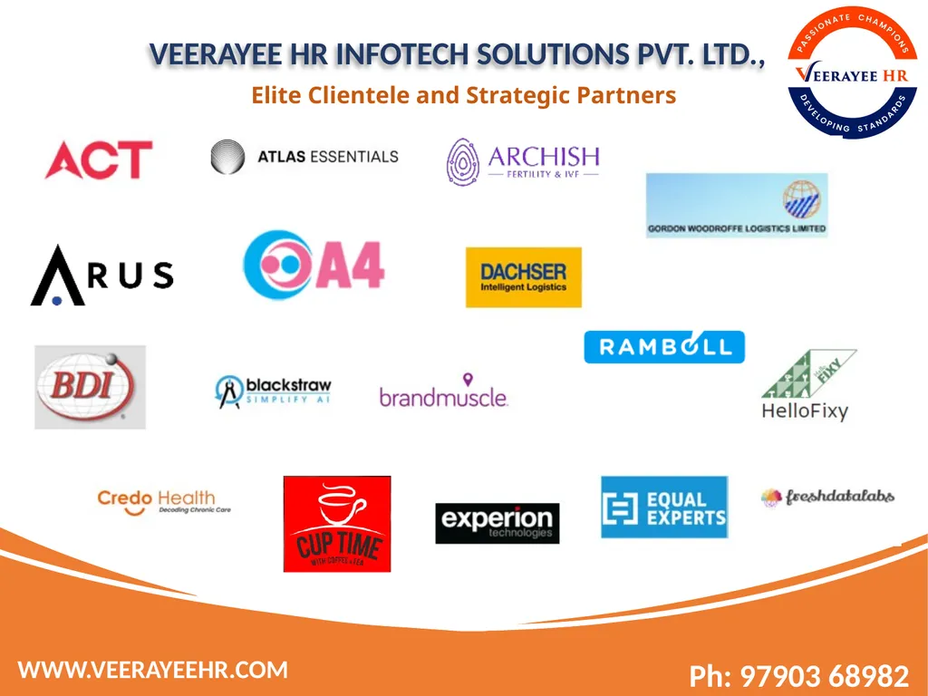 VEERAYEE HR INFOTECH SOLUTIONS PVT. LTD., - slide 20 of 27