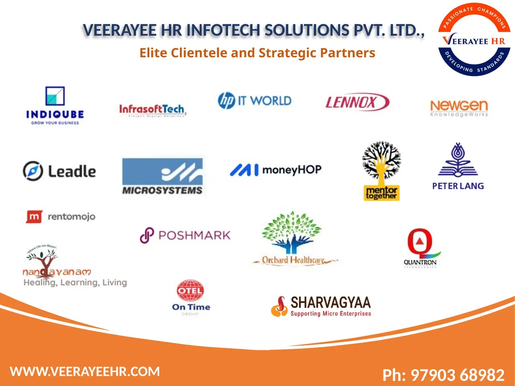 VEERAYEE HR INFOTECH SOLUTIONS PVT. LTD., - slide 21 of 27