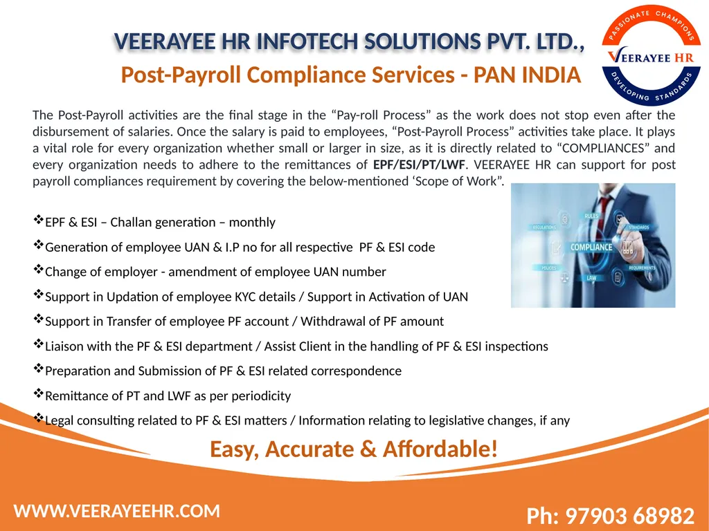 VEERAYEE HR INFOTECH SOLUTIONS PVT. LTD., - slide 15 of 27