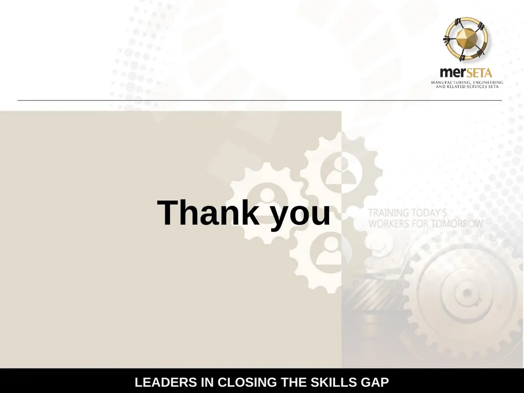 Manufacturing, Engineering and Related Services - slide 13 of 13
