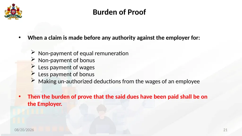 The salient features and implementation of The - slide 21 of 42