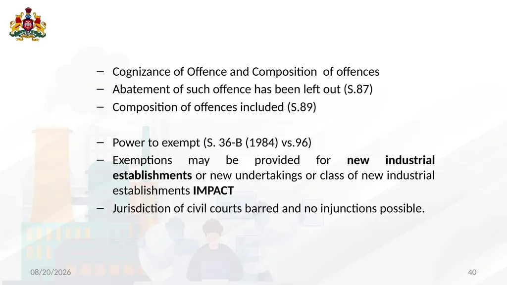 The salient features and implementation of The - slide 40 of 42
