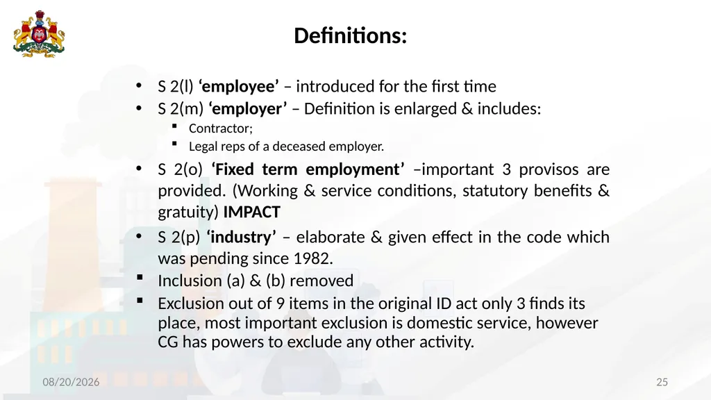 The salient features and implementation of The - slide 25 of 42