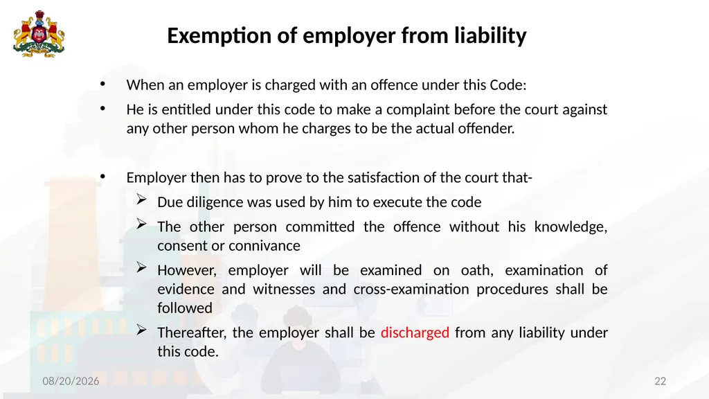 The salient features and implementation of The - slide 22 of 42