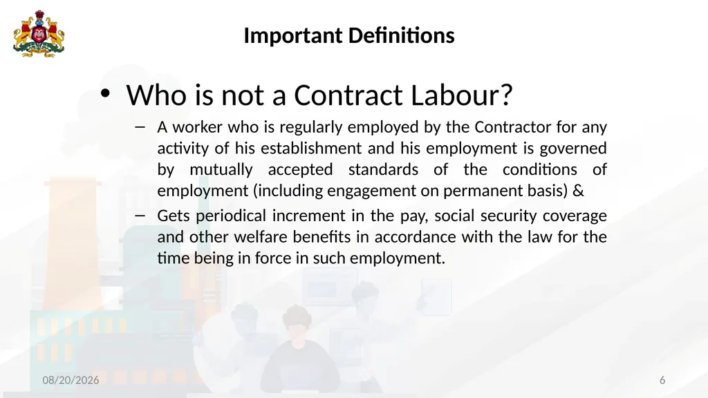 The salient features and implementation of The - slide 6 of 42